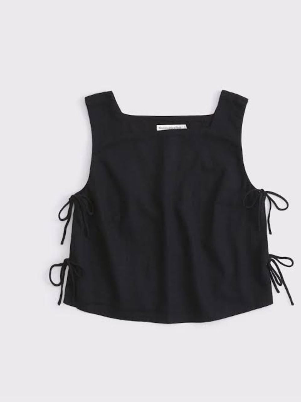 Abercrombie Apron Linen Blend Top